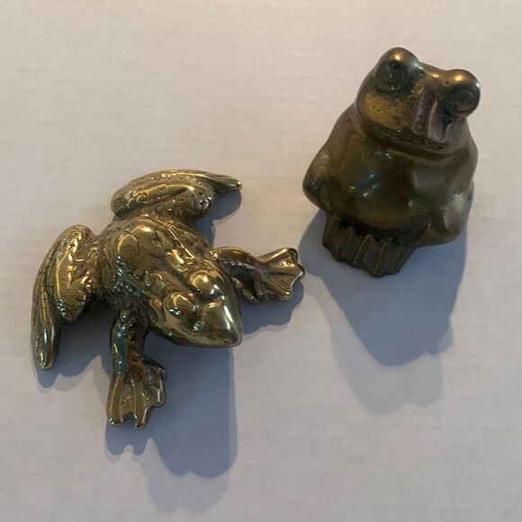 Brass Frog Figured   - Picture 1 of 4